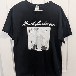 Mount Lushmore Black T-Shirt